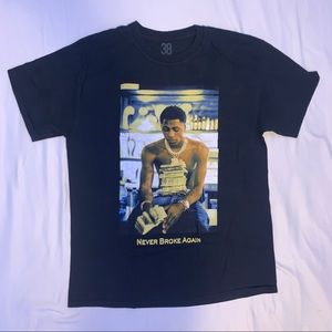 (SOLD) NBAYoungBoy T-shirt, fits large